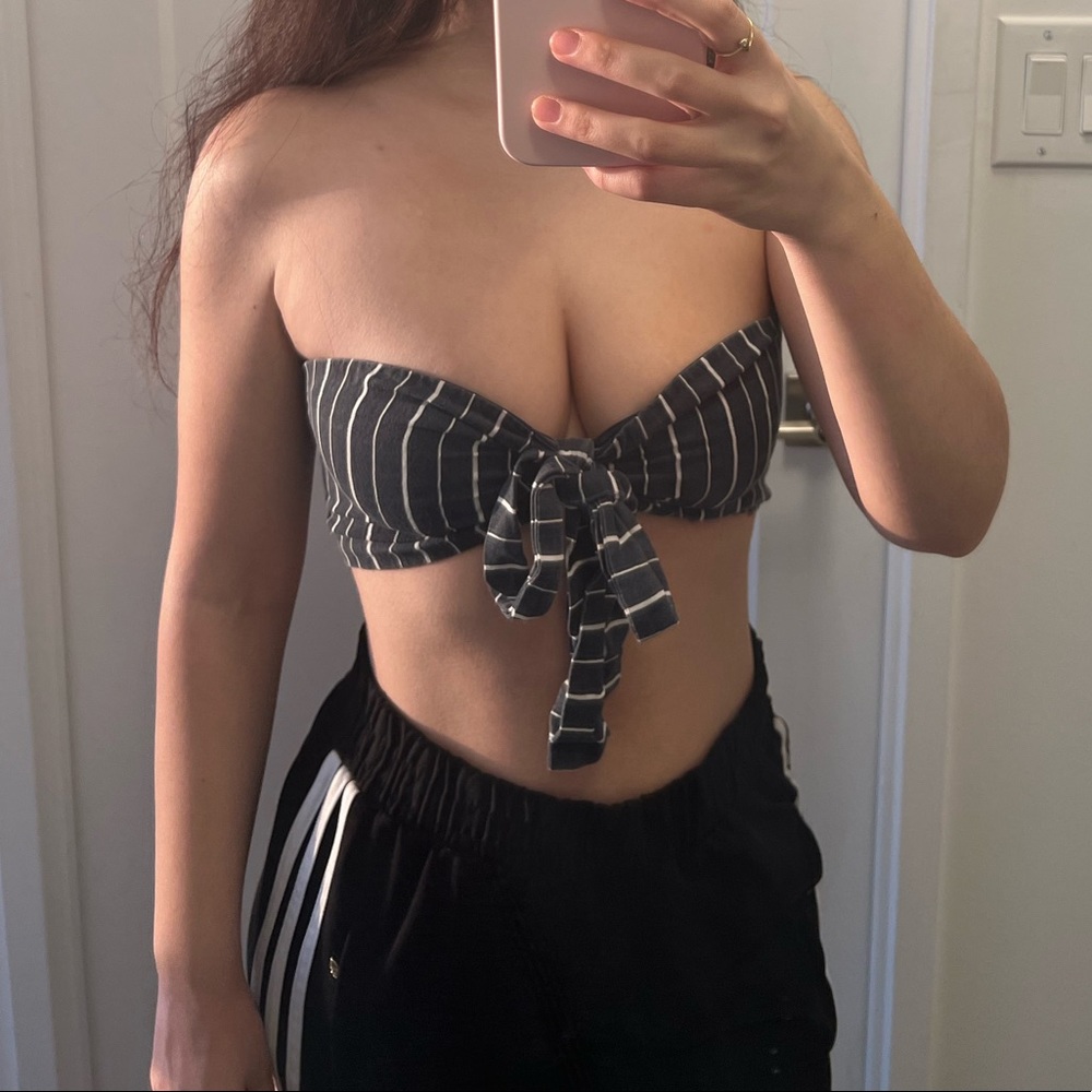 SEXY BANDEAU BRALETTE TOP